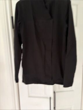 Classic Black Long Sleeve Pullover